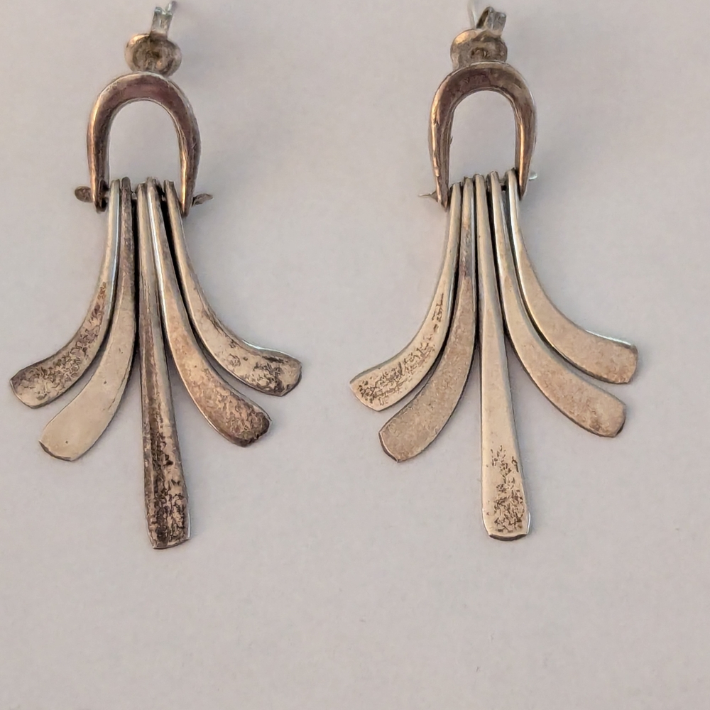 Elegant Silver Dangle Earrings